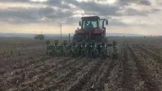 Fall Strip Till, Strip Hawk in Bulgaria.