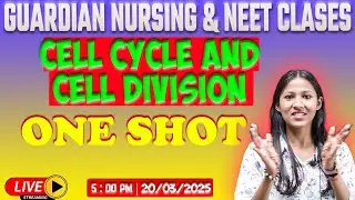 Biology - Cell cycle and cell Division One Shot  |  5 : 00 PM | in Live class