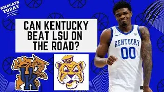 Mark Pope's Kentucky Wildcats must leave LSU with a win