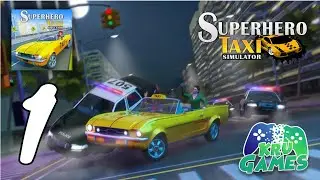Superhero Taxi Car Simulator Gameplay #1 All Levels (Android, IOS)