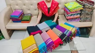 😍8341904104😍 New collection of Pure cotton Mangalagiri dress materials with free shipping 💐🙏🛍️🎉