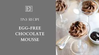 Egg-Free Chocolate Mousse Recipe #Shorts