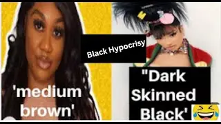 BLK Hypocrisy On DARK SKIN/ MIX RACE EXOTICALS #exotical #prettyprivilege #skincolor #nicolandria