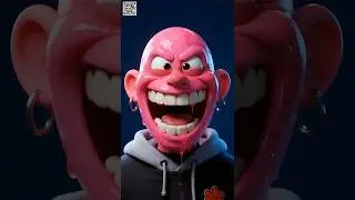 Creepy Laughing Monsters 😈👹  Cursed 3D Animation Loop 🔄💀