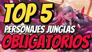 Top 5 Must-Have Characters to Be a Good Jungle Hunter! - Concepts, Roles! - Honor of Kings