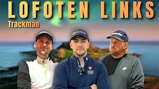 Most BEAUTIFUL Golf Course On Earth - Trackman Sim Match At Lofoten Links