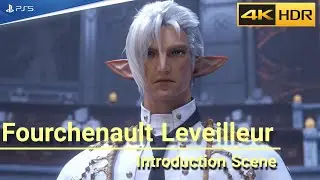 Fourchenault Leveilleur Intro Scene Final Fantasy 14 XIV Shadowbringers - PS5