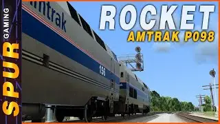 Railroad Drama: Nahunta Sub Adventure with Amtrak's P098 in Run 8