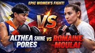 ALTHEA SHINE PORES FLIES TO FRANCE FOR IBO WORLD TITLE SHOT | PINAY BOXER HISTORY