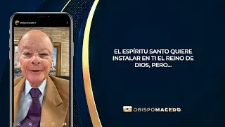 EL ESPÍRITU SANTO QUIERE INSTALAR EN TI EL REINO DE DIOS, PERO…