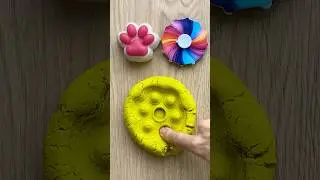 Kineticsand ASMR Popit Fidget! ⭐️⭐️⭐️ #funny #asmr #satisfying #trend #shorts