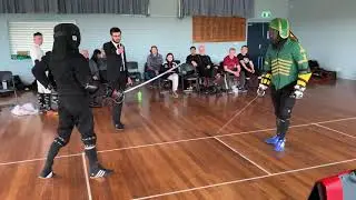 Victorian Historical Fencing Open 2019 - Brett Kagan vs. Daniel Romano (Elimination)