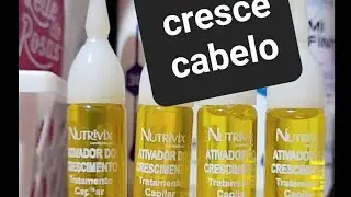 🍀CABELO CRESCE MESMO -NUTRIVIX- #crescimento #crescimentocapilar