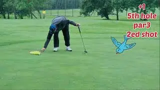 Playing the 9 hole in foyle golf center 13 June 2022