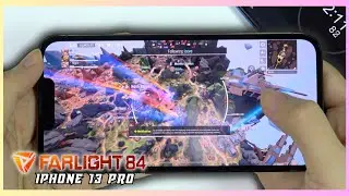 iPhone 13 Pro Farlight 84 Gaming test Update | Apple A15 Bionic, 120Hz Display