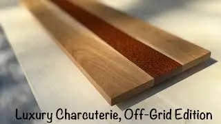DIY Designer Banquet Board | White Oak & Leopardwood Build
