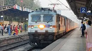 PREMIUM TRAINS skipping VAPI. Ft. Rajdhani & Garibrath