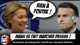 Macron se fait HUMILIER par Ursula von der Leyen, et Catherine Vautrin se VAUTRE...