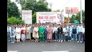 Sardar Patel Jayanti & Run For Unity Celebration &mdash; B.Tech Food Engineering & Technology Department