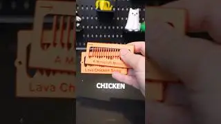 3D Printed Musical Fidget &ndash; Play the Lava Chicken Song!