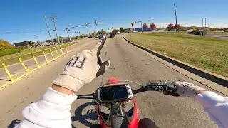ANGRY Karen Says NO DIRTBIKES Allowed! (Stark Varg)
