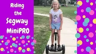 7 Year Old Rides Segway Mini Pro!