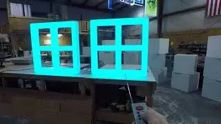 Custom LED wall mount light fixtures