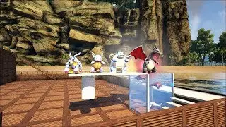 Ark  Mon The Center survival Tập 3: Chế thuyền Săn Rồng N&uacute;i Lửa