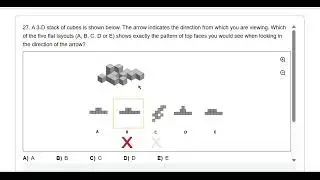 Crack 3D to 2D Cube View Questions in Seconds! | Scholars Tutorial NVR Trick|All About 11+ exam prep