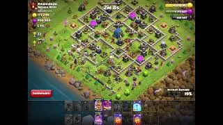 0028: My Clash Diaries - How not to do Zap Witches army TH12 | Clash of Clans