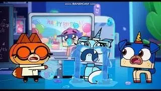 Unikitty and Puppycorn crying