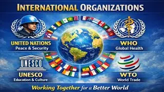 International Organizations Explained | UN, WHO, UNESCO, WTO in Simple Language