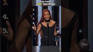 Keke Palmer&rsquo;s Best Impressions #celebrity #funny #ranking #shorts #funnymoments #usa