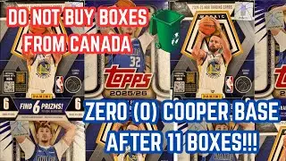 Mosaic 2024-25 Blaster Box and Topps 2025-26 Value Box from Canada | Unbox 17