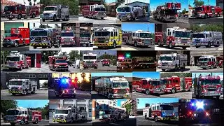 BEST OF 2023 || April - June || Firetrucks & EMS Responding Compilation #2