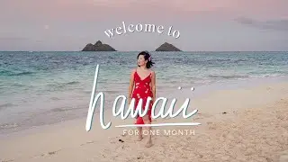 living & working remotely in honolulu for a month | hawaii travel vlog