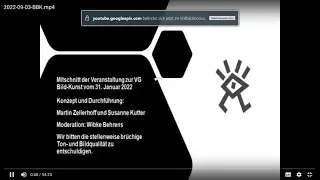 Mitschnitt vom 31. Januar 2022: Mehr ist mehr! Fragen zur VG Bild-Kunst, bildungswerk des bbk berlin