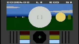 #Atari8bit Playing ENCOUNTER! from Novagen software (Published by Synapse in the USA)