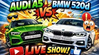 SARBATORI FERICITE TUTUROR! MEGA LIVE - AUDI A5 + BMW 520D