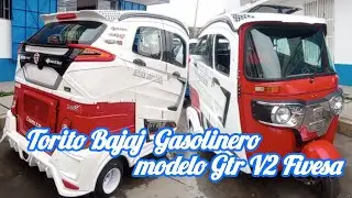 TORITO BAJAJ GASOLINERO MODELO GTR V2 FIVESA