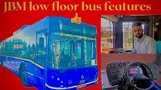 JBM low floor new bus 2023 features 🫶#dtc #new #bus