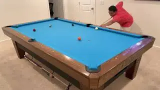 10 Ball Run Out 28 | Diamond Pool Table