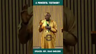 Rev. Isaac Omolehin shares a powerful testimony #isaacomolehin #prayerandpurpose #powerfulsermon