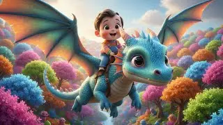 Canción del Bebé Dragón Volador 🐉✨ | Canciones infantiles de fantasía | Baby Song Español para
