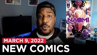 NEW COMIC BOOK DAY 3/9/22 | NAOMI SEASON TWO #1, PUNISHER #1, RADIANT RED #1