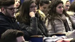 Bruno Brindisi in visita all'Unisa