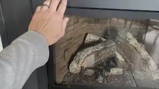Rattling gas insert. Newly installed.
