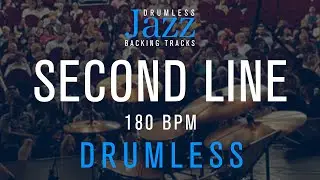 Second Line New Orleans Jazz Backing Track | 180 Bpm | Silvia Manco On Piano