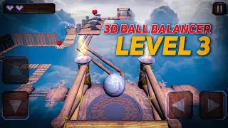 3d Ball Balancer Level 3 | 3d Ball Balancer Adventure in Space