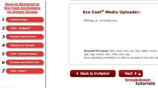 Actors Access - 11 How to Respond to Eco Cast Invitations